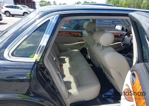 2000 Jaguar Xjr из США, поврежденный, VIN SAJDA15B8YMF07249